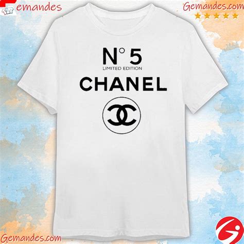 coco chanel no 5 t shirt|chanel oversized t shirt.